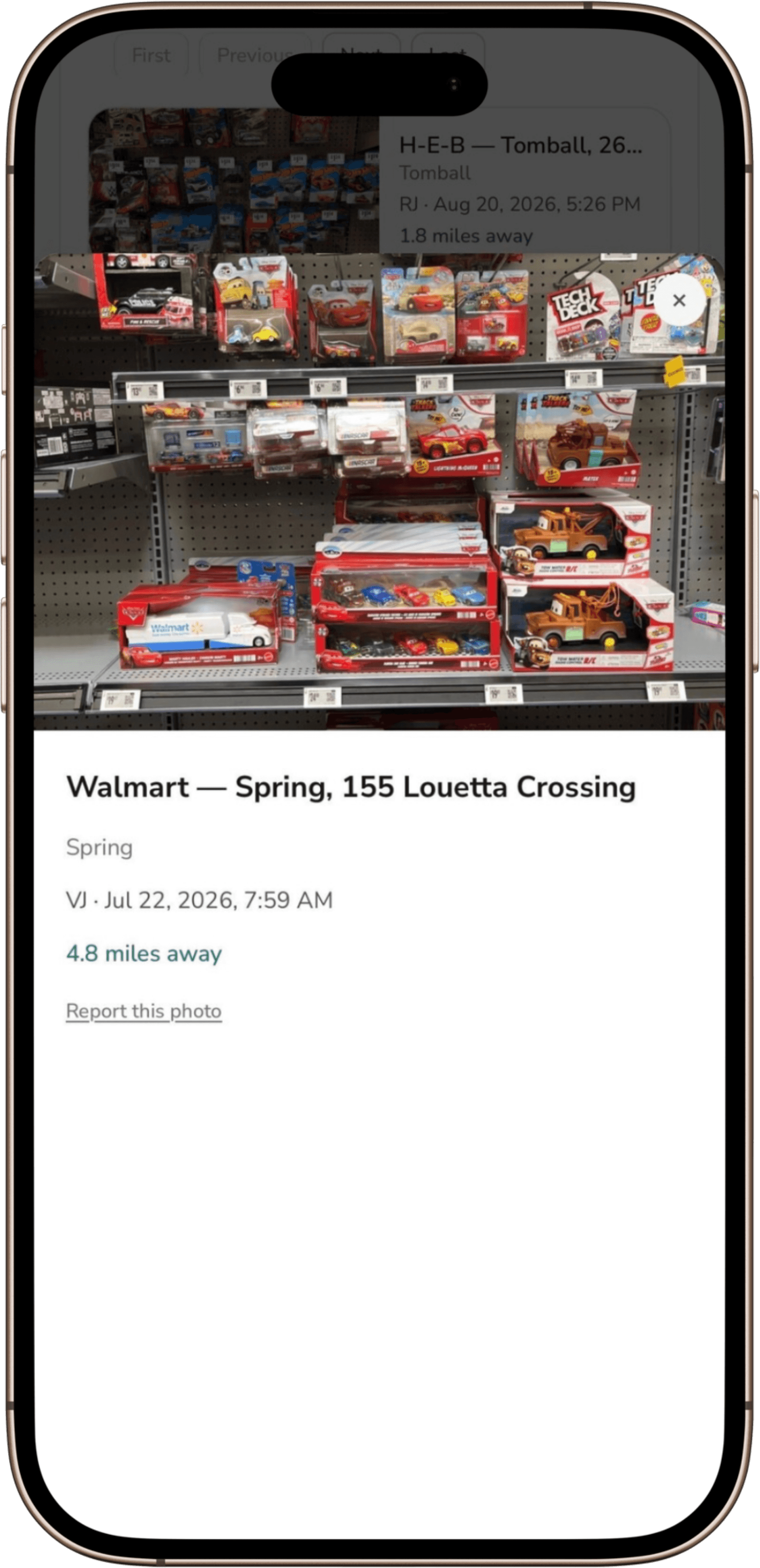 CarzBox Store Sightings community feed